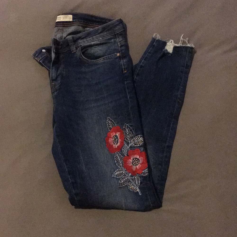Zara embellished jeans ❤️